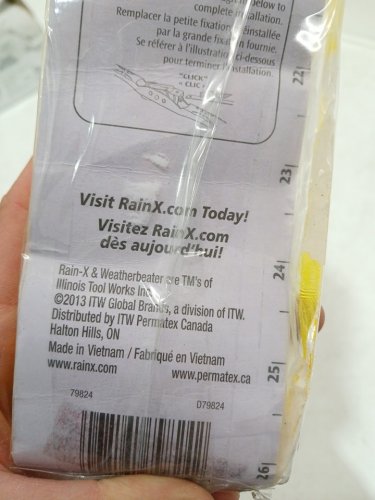 Rain-X Weatherbeater Wiper Blade - 24" (MODEL: D79824) image 4