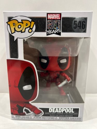 Funko pop! Marvel 80 years - deadpool bobble head (#546) image 2