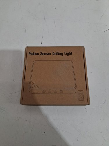 Rechargeable 8W Motion Sensor Ceiling Light Indoor, Wireless Magnetic Stick-On pot lights - 8w - white image 2