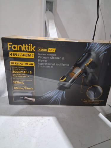 10PC FANTTIK X100 MIX CORDLESS CAR VACUUM (MODEL: 2825869) image 2