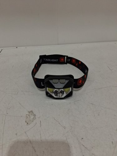 LHKNL LED Headlamp with 8 Light Modes - 1200LM - BLACK/ORANGE (Model: TG-T069) image 3