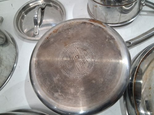 10PC Kirkland Signature pots and pans cookware set- stainless steel (model: 119338) image 16