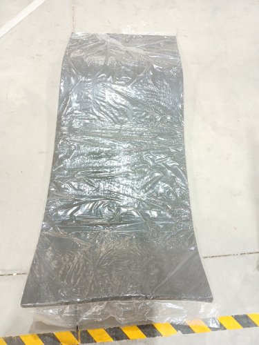 foam mat - 25" x 60" - black image 3
