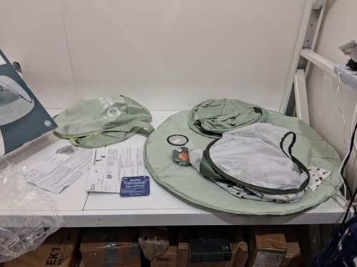 Babymoov 3-in-1 Aquani Anti-UV Baby Beach Tent & Paddling Pool - green image 3