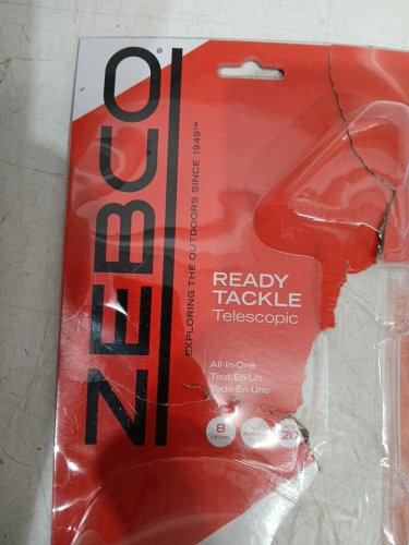 53PC ZEBCO READY TACKLE TELESCOPIC SPINNING COMBO - 8LB LINE/100YARDS , SIZE 20 - BLACK/GREY - (MODEL: ZS5085) image 3
