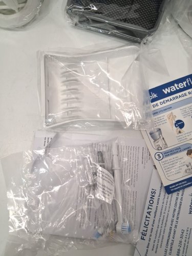 2pc Waterpik Water Flosser Combo Pack with waterpik nano and waterpik nano - white (model: 1233535) image 5