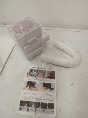Rain Barrel Diverter Kit Fits for 2"x3" or 3"x4" Inch Standard Downspouts - white image 3