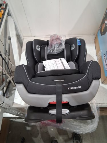 GRACO EXTEND2FIT CONVERTIBLE CAR SEAT - TITUS GREY/BLACK (MODEL: 2149057) image 4