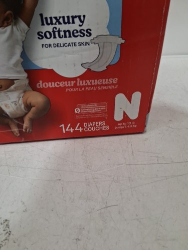 144PK HUGGIES LITTLE SNUGGLERS BABY DIAPERS - SIZE NEWBORN (UP TO 10 LBS) - WINNIE THE POOH image 3