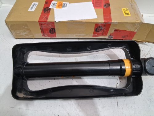 melnorxt 2-way adjustable turbo oscillating sprinkler - yellow/black (model : 65133amz) image 5