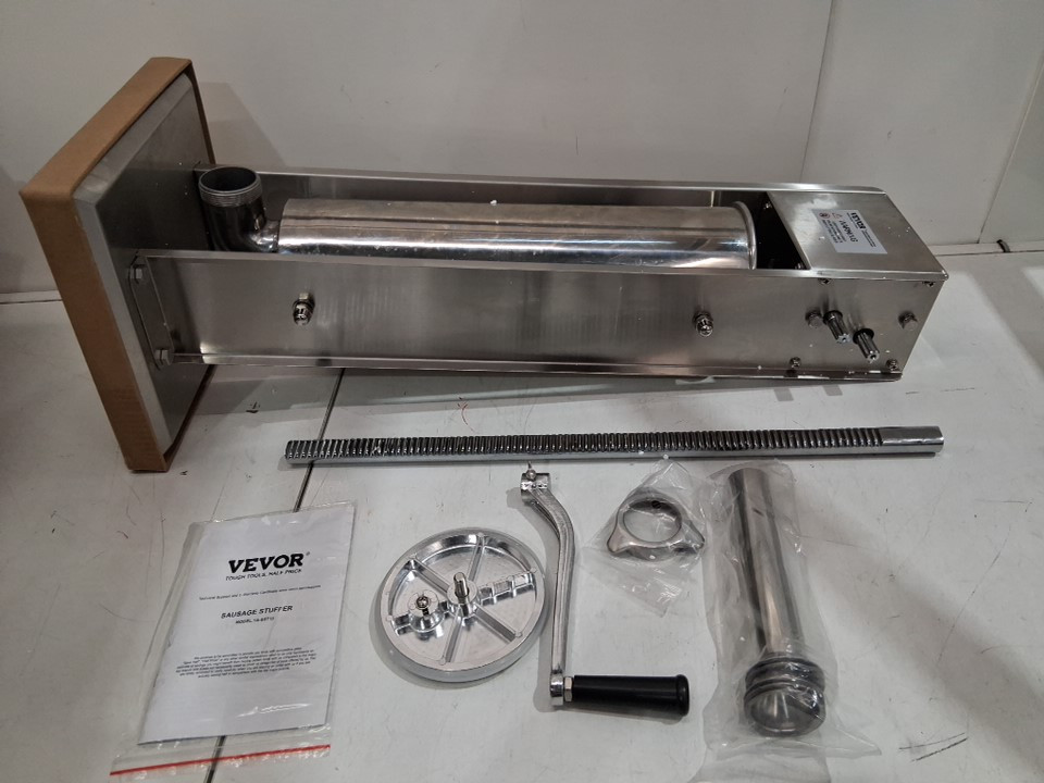 vertical Manual Sausage Stuffer - 7L/15LBS - stainless steel - (model: 1a-ss715) image 3