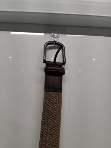 Men's REDHEAD Stretch Braid Belt- 38MM medium - Brown/Khaki (style:7538500) image 3