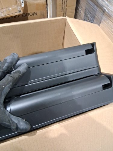3PK Fleximounts 19Gal Collapsible Plastic Storage Bins with Lids - black (model: st8-bl3) image 4