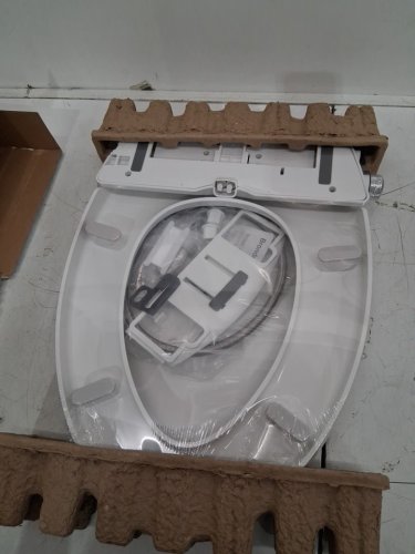 Brondell Swash CL99 Non-Electric Bidet Elongated Toilet Seat - 18.5" x 14.3" - White (Model: CANCL99-EW/1442195) image 3