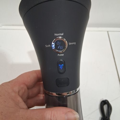 Kaugic smart electric ear cleaner with dual tank - black (model: CSJ-001) image 4
