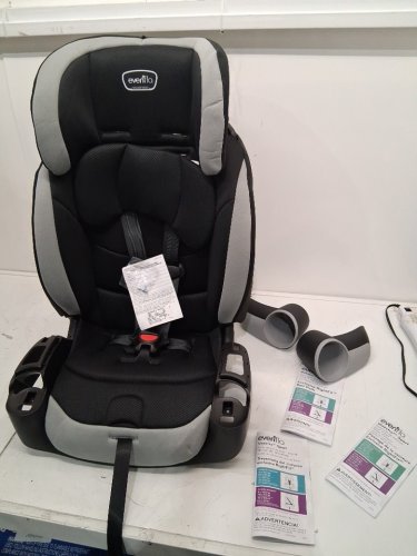 2-IN-1 EVENFLO MAESTRO SPORT BOOSTER CAR SEAT - 22LBS TO 110LBS MAX - GRANITE (MODEL: 34912203C) image 3