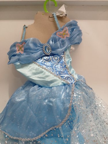 2PC GIRL'S PALAMON CHARMING PRINCESS COSTUME SET - 2T - BLUE image 2