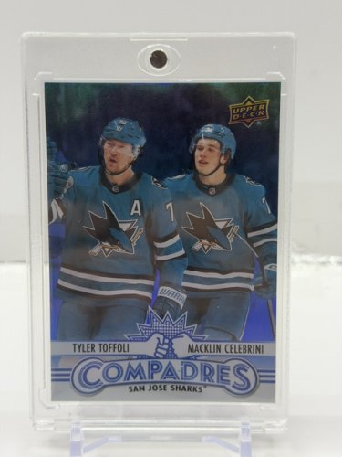 2025-26 UPPER DECK COMPADRES MACKLIN CELEBRINI & TYLER TOFFOLI (CM-11 CARD image 3
