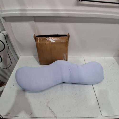 MELLOW SOFT BODY ALIGN COOLING PILLOW - 44" X 14" - BLUE image 3