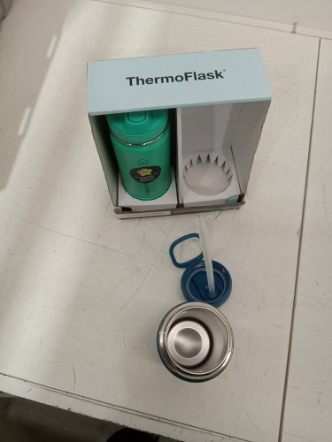 2PK ThermoFlask Stainless Steel Bottle - 16oz - green/blue (model:2880559) image 3