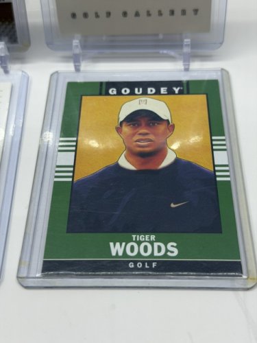 4 ASSTD TIGER WOODS GOLF CARDS image 7