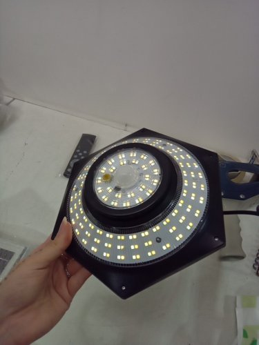 2pk FabStyl Solar Indoor Outdoor Shed Light- 4000LM - black\white image 4