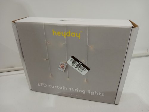 heyday LED Curtain String Lights with 40 Photo Clips & 80 LED Lights - Rose Gold (model: 056 04 0004) image 2