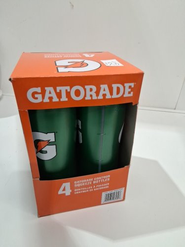 4PK GATORADE CONTOUR SQUEEZE BOTTLE - 32OZ - GREEN image 2