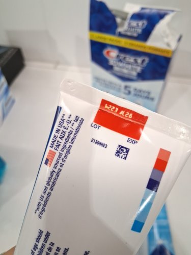 5PK Crest 3D White Advanced Teeth Whitening Toothpaste - Arctic Fresh - 135ML EACH (model: 1746658) image 3