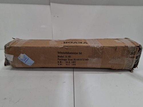 Volleyball and Badminton Set with Adjustable height net - 32FT x 8FT - (Model: JH-301) image 5