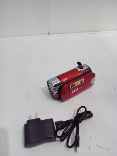 Digital Video Camera with 16x Zoom - Up to 1080P HD Resolution - 16MP - Takes up to 32GB SD Cards - Red image 4