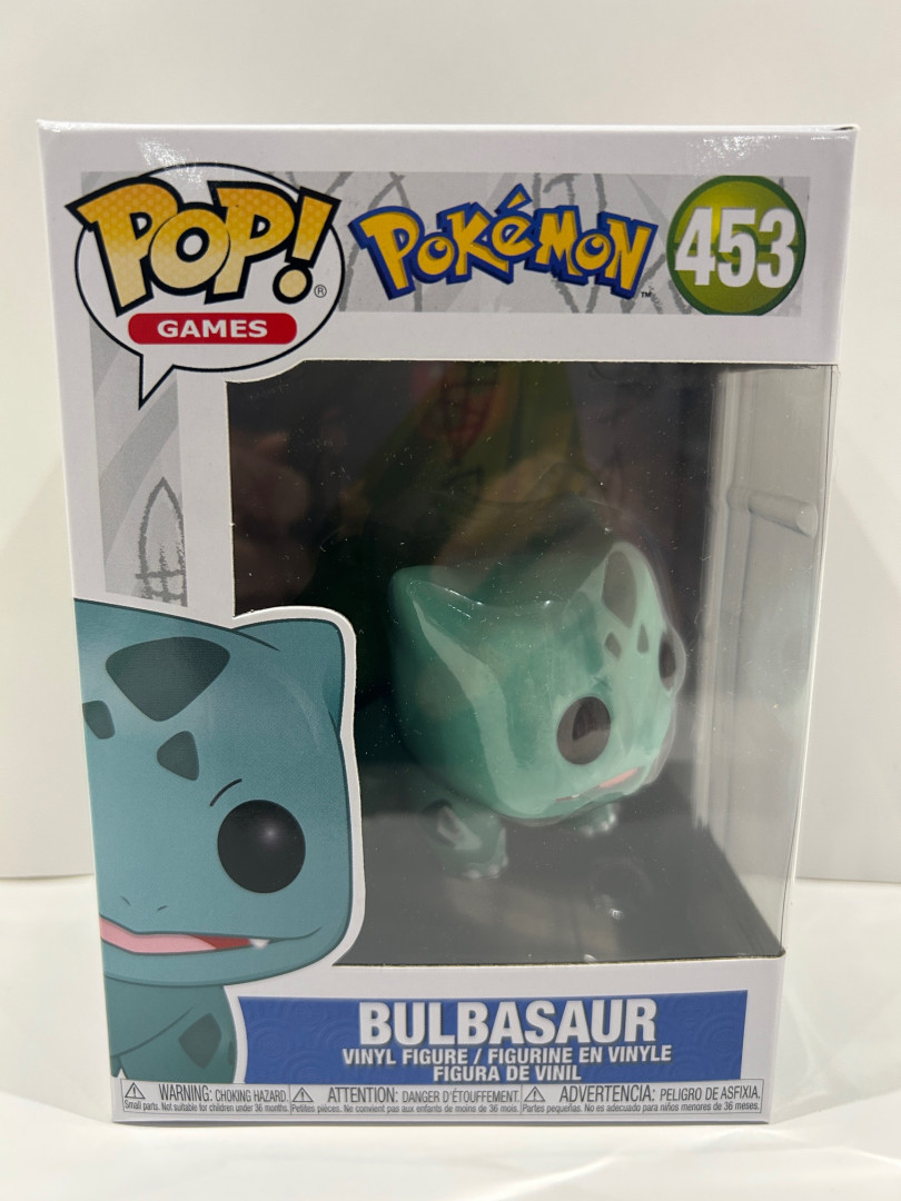 Funko pop! Games: pokemon - bulbasaur vinyl figure (#453) image 2