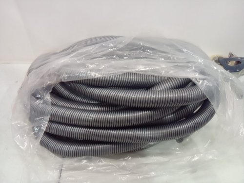 OVO UNIVERSAL CENTRAL VACUUM HOSE - LOW VOLTAGE SWITCH ON HANDLE, CRUSHPROOF HOSE FITS MOST INLETS - 50FT - BLACK/GREY (MODEL: ACCHO-50LV-BK) image 3