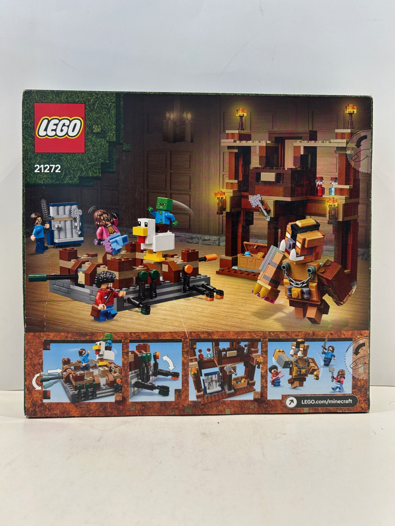 491pc Lego - Minecraft movie - woodland mansion fighting ring (21272) image 4