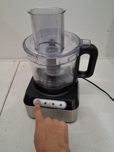 Braun 8 Cup Food Processor - 2.1L Capacity - 550 W - Silver - (MODEL : FP3211SI) image 3