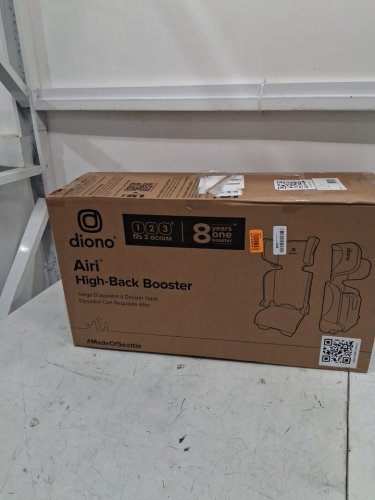 Diono Airi High Back Booster Car Seat - 40lbs to 120lbs - pink cotton candy  (model: 55001-na-01) image 2
