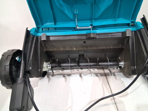 MELLIF 2-IN-1 SCordless Lawn Dethatcher and Scarifier - **TOOL ONLY** - Compatible with Makita 18V Battery - BLUE/BLACK (MODEL: MFSCRF03) image 7
