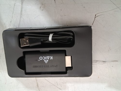 PS2 to HDMI Converter Adapter Audio Output Cable for HDTV - 3.5mm - black (model: NEW1602) image 3