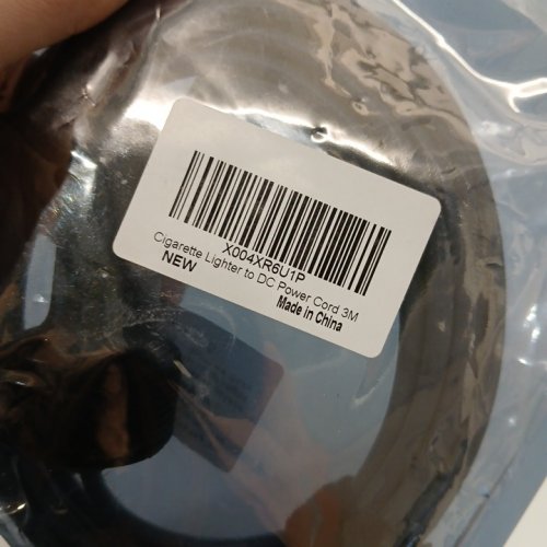 Cigarette Lighter to DC cord - 12v - 10ft - black image 3