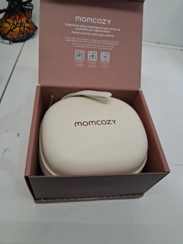 momcozy hands free wearable breast pump - 3 modes and 9 levels - white/red (model: m5/bp380) image 8