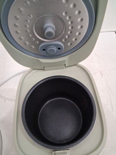 COMFEE' Mini Rice Cooker - 4 Cups - SAGE GREEN (MODEL: CRD12L1B1BPGCA) image 3