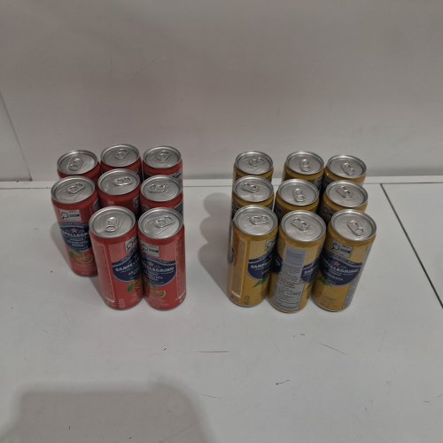 17PK  Sanpellegrino Naturali Italian Sparkling Drinks - 330ML - Lemon/Orange image 3
