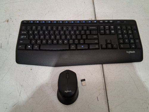 LOGITECH COMFORT WIRELESS COMBO FULL SIZE KEYBOARD WITH MOUSE- MODEL#MK345 image 3