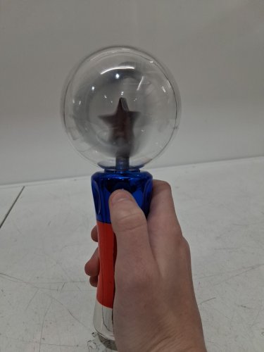 ArtCreativity led light up magic ball wand toy - 7.5" - red/rainbow image 3