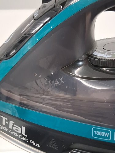 T-FAL ULTRAGLIDE PLUS ENHANCED STEAM IRON WITH CALCIUM COLLECTOR - BLACK/TEAL (MODEL: 1980969/FV5871Q0) image 5
