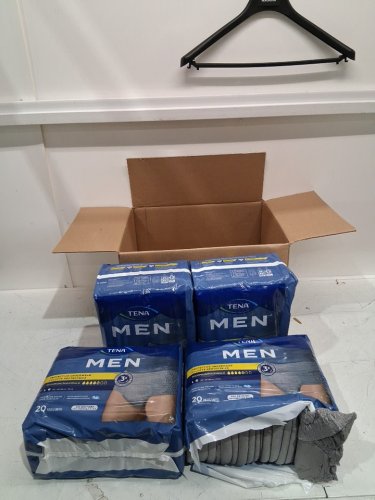 80PK MEN'S TENA PROTECTIVE INCONTINENCE UNDERWEAR - MAXIMUM ABSORBENCY - LARGE - GREY (STYLE: 055774) image 3