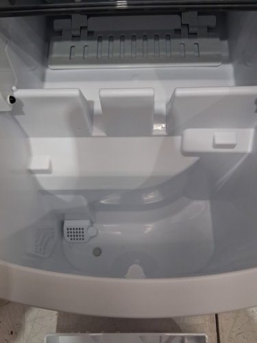 EUHOMY Countertop Ice Maker Machine with Handle, Basket and Scoop - MAKES 26LBS Per Day - purple (MODEL: IM-06e) image 6