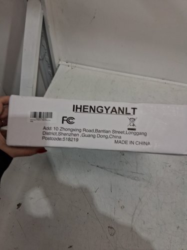 2PK IHENGYANLT PLUG IN PENDANT HANGING LIGHT WITH FABRIC SHADE & 15FT CLEAR CORD - 60W - 12" X 12" - COTTON PRINT/WHITE & BLACK FLORAL (MODEL: P450) image 2