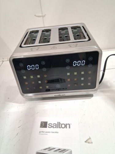 Salton 4 Slice Touchscreen Toaster - 1800W - SILVER (MODEL1992872 / ET2179) image 3