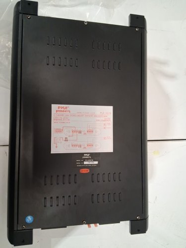 PYLE Full Range Car Audio Amplifier - 4000w - black (model: pla 2678) image 6